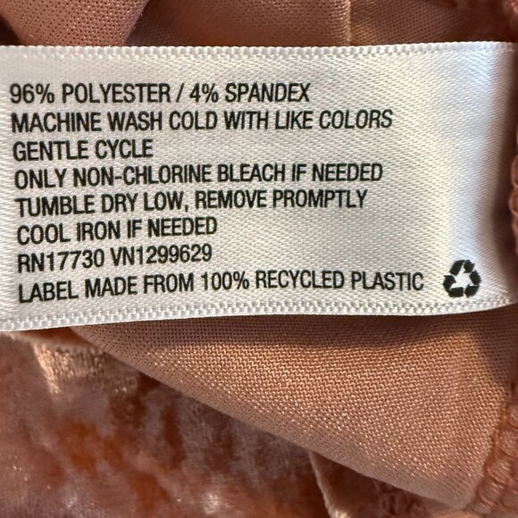 Knox Rose Sleeveless Velvet/Velour Fairycore Romantic Top Women's Medium - Picture 5 of 5